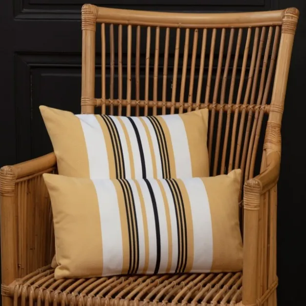 Maison Jean-Vier Housse de coussin Jaune