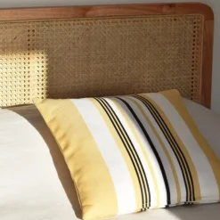Maison Jean-Vier Housse de coussin Jaune