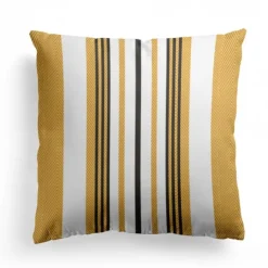 Maison Jean-Vier Housse de coussin Jaune