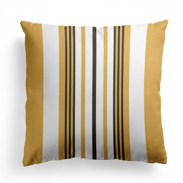 Maison Jean-Vier Housse de coussin Jaune