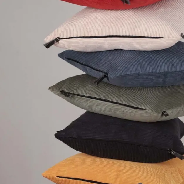 Maison Jean-Vier Housse de coussin Noir