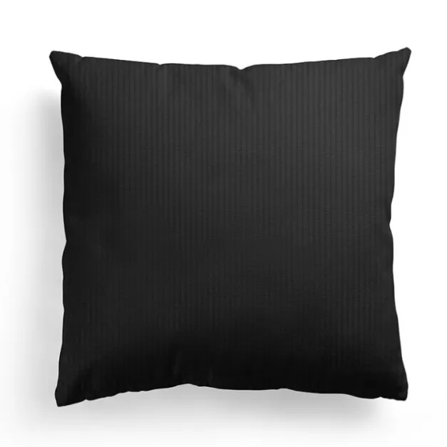Maison Jean-Vier Housse de coussin Noir