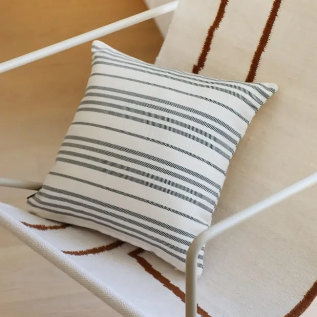 Maison Jean-Vier Housse de coussin Noir