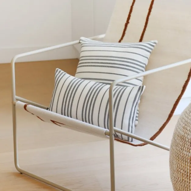 Maison Jean-Vier Housse de coussin Noir