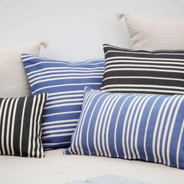 Maison Jean-Vier Housse de coussin Noir