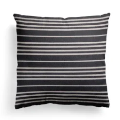 Maison Jean-Vier Housse de coussin Noir