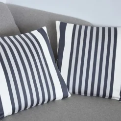 Maison Jean-Vier Housse de coussin Noir