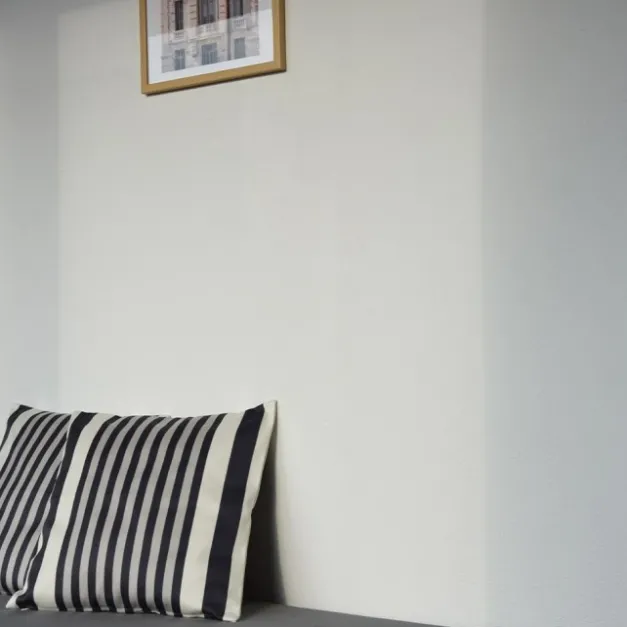 Maison Jean-Vier Housse de coussin Noir