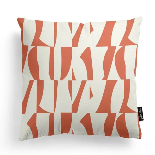 Maison Jean-Vier Housse de coussin Orange
