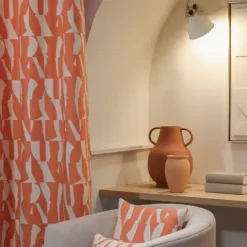 Maison Jean-Vier Housse de coussin Orange