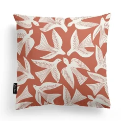 Maison Jean-Vier Housse de coussin Orange