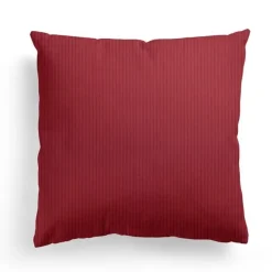 Maison Jean-Vier Housse de coussin Rouge