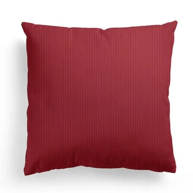 Maison Jean-Vier Housse de coussin Rouge