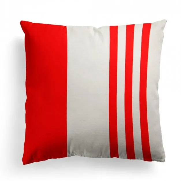 Maison Jean-Vier Housse de coussin Rouge