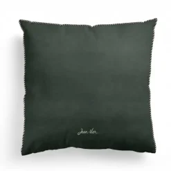 Maison Jean-Vier Housse de coussin Vert