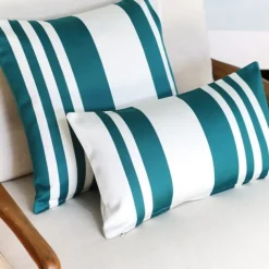 Maison Jean-Vier Housse de coussin Vert