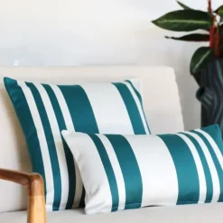 Maison Jean-Vier Housse de coussin Vert