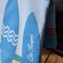 Maison Jean-Vier Linge de cuisine haut de gamme Bleu