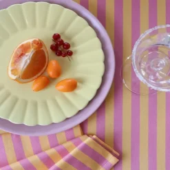 Maison Jean-Vier Linge de table haut de gamme Jaune