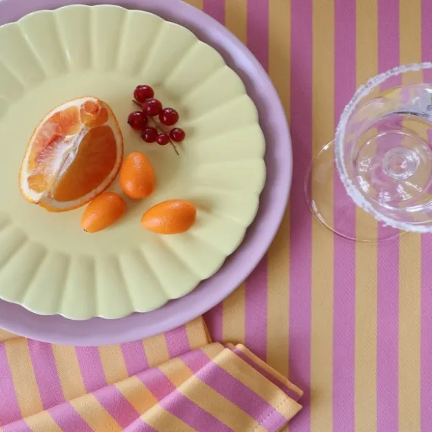 Maison Jean-Vier Linge de table haut de gamme Jaune