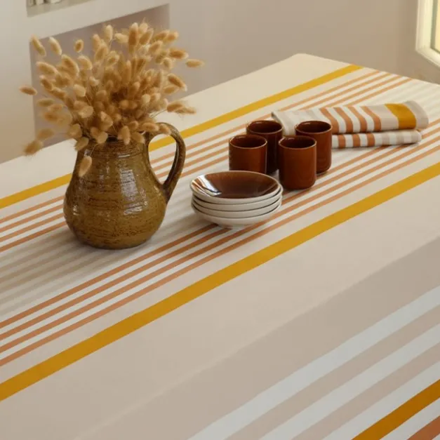 Maison Jean-Vier Linge de table haut de gamme Beige