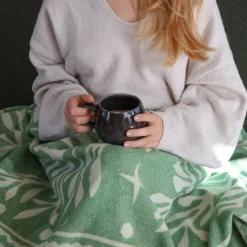 Maison Jean-Vier Linge Basque Vert