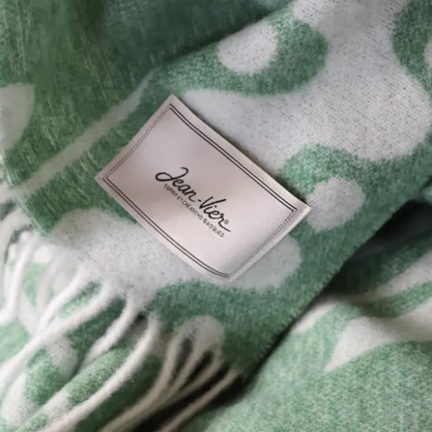 Maison Jean-Vier Linge Basque Vert