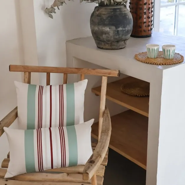 Maison Jean-Vier Linge Basque Vert