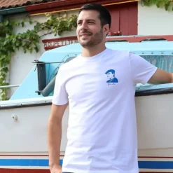 Maison Jean-Vier Linge Basque Blanc