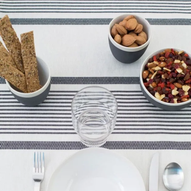 Maison Jean-Vier Linge Basque Blanc