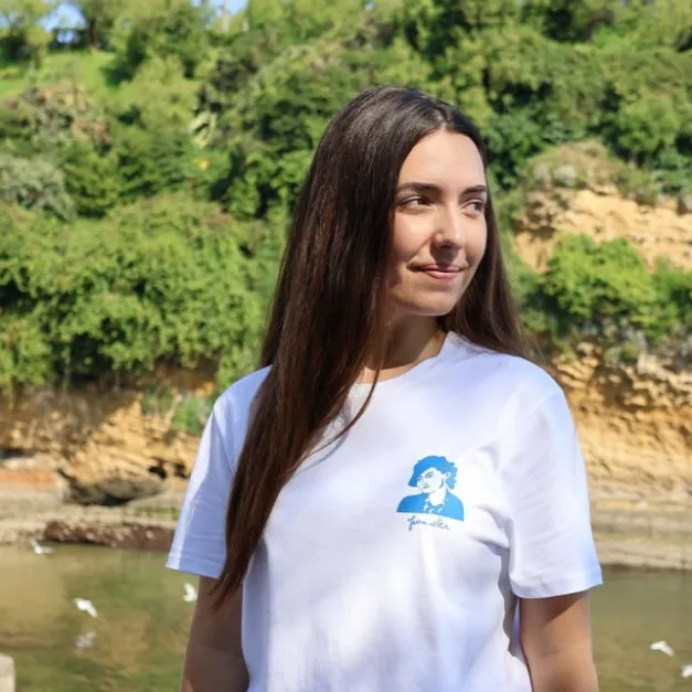 Maison Jean-Vier Linge Basque Blanc