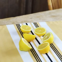 Maison Jean-Vier Linge Basque Jaune