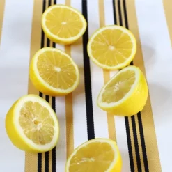 Maison Jean-Vier Linge Basque Jaune