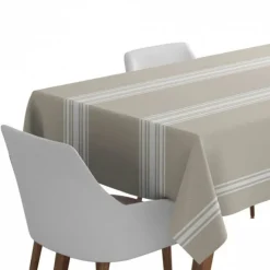 Maison Jean-Vier Nappe de table Blanc