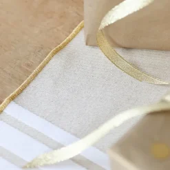 Maison Jean-Vier Nappe de table Blanc