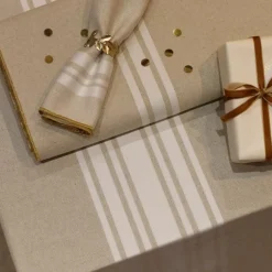 Maison Jean-Vier Nappe de table Blanc