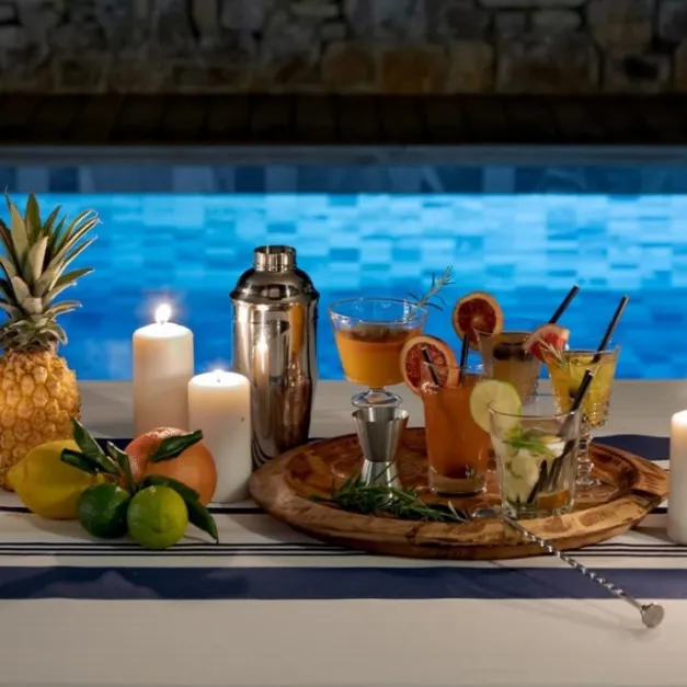 Maison Jean-Vier Nappe de table Bleu