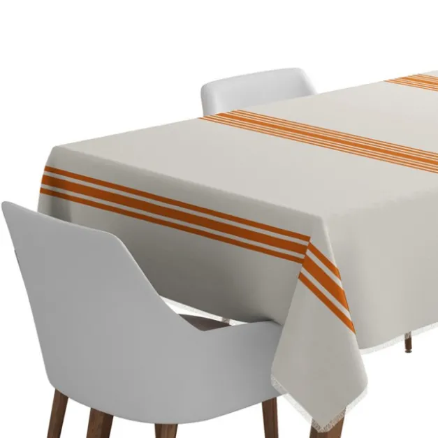Maison Jean-Vier Nappe de table Orange