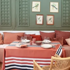 Maison Jean-Vier Nappe de table Orange