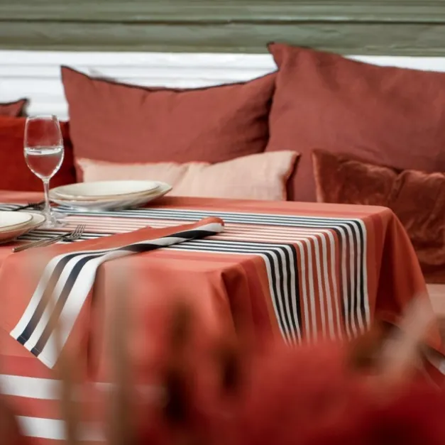 Maison Jean-Vier Nappe de table Orange