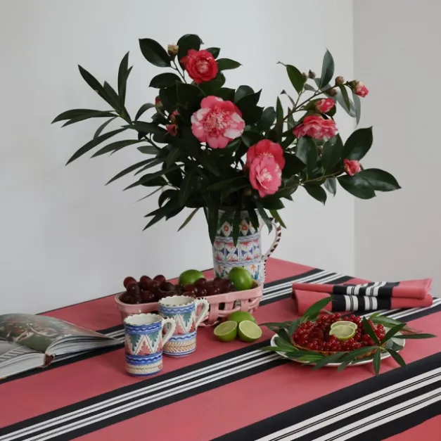 Maison Jean-Vier Nappe de table Rose
