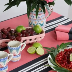 Maison Jean-Vier Nappe de table Rose