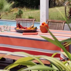 Maison Jean-Vier Nappe enduite Orange