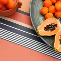 Maison Jean-Vier Nappe enduite Orange