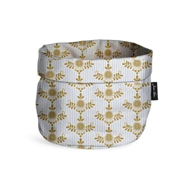 Maison Jean-Vier Panière et corbeille à pain en tissu Bleu