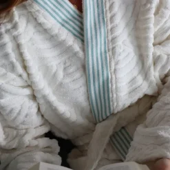 Maison Jean-Vier Peignoir Blanc