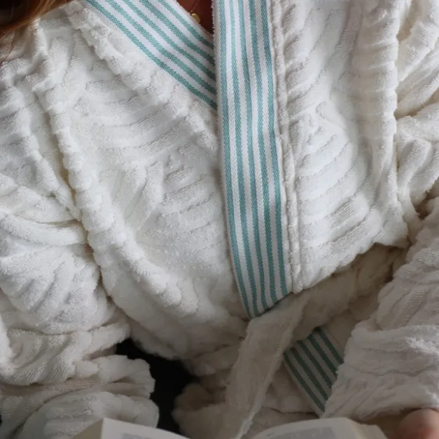 Maison Jean-Vier Peignoir Blanc