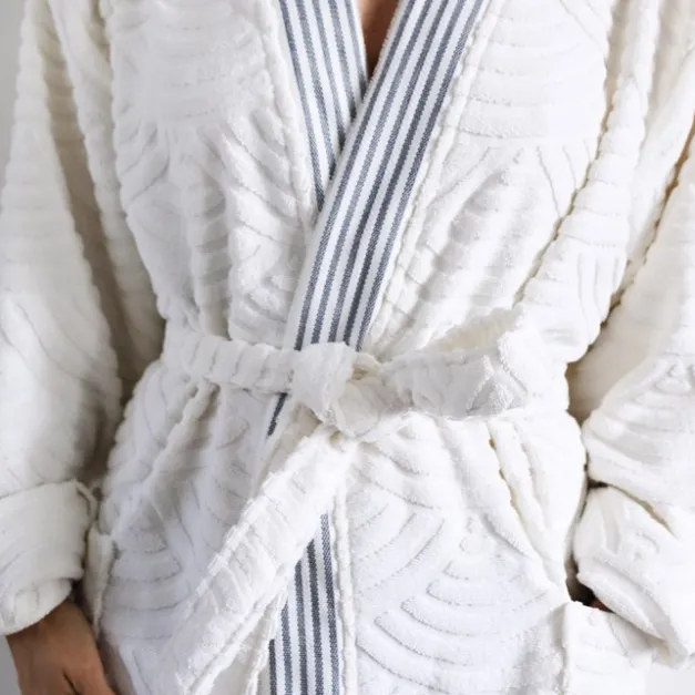 Maison Jean-Vier Peignoir Bleu