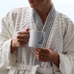 Maison Jean-Vier Peignoir Bleu