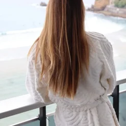 Maison Jean-Vier Peignoir Rouge